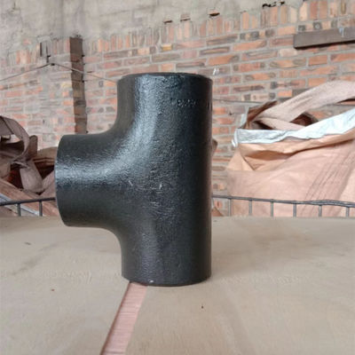 ASME / ANSI B16.9 Tees de aço carbono roscado SCH40 SCH80 SCH160 Casas de madeira / paletes